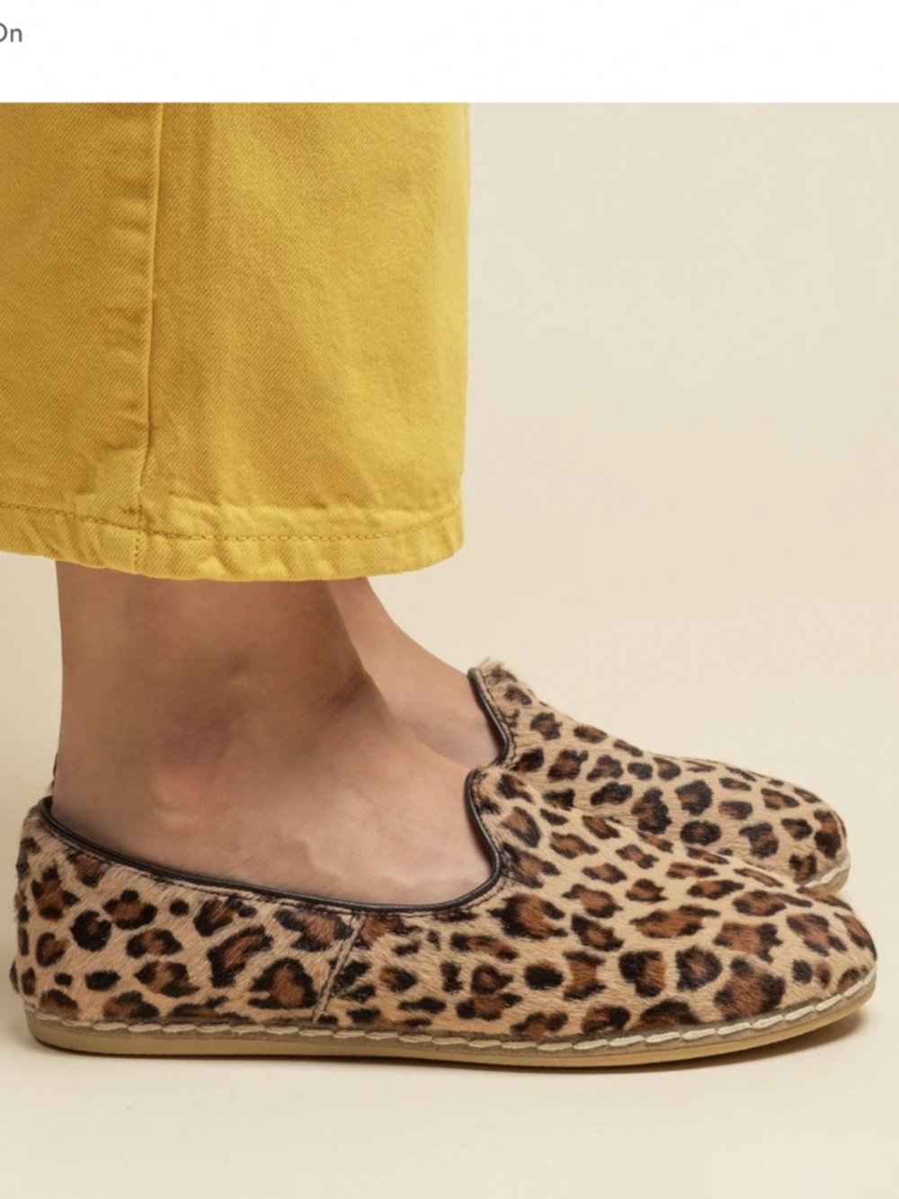 CHARIX Slip-On Leopard Cowhide Hair  Size EU 41 US 9.5/10 - Picture 8 of 13